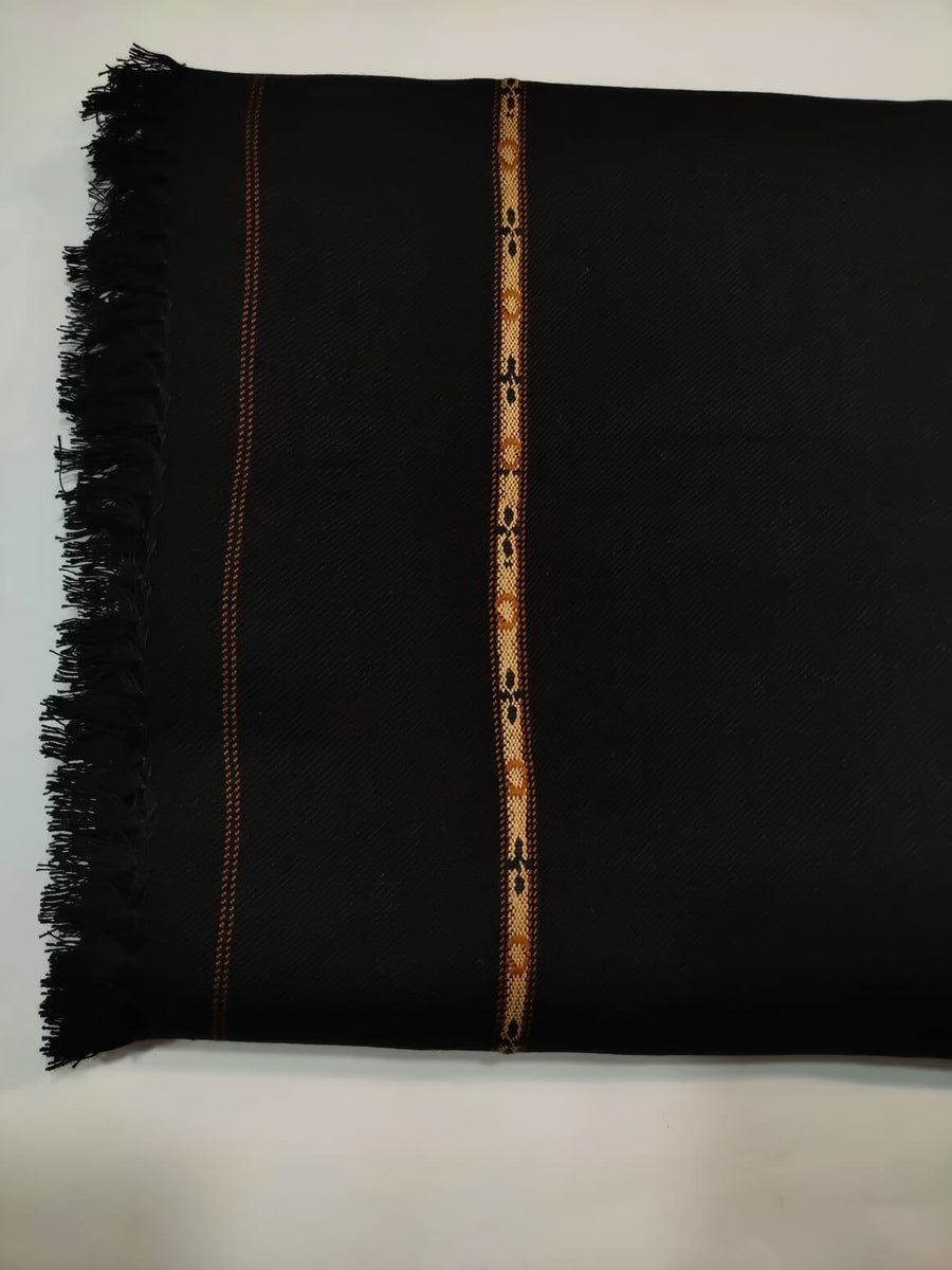 Mens Woolen Kashmira Dussa Shawl Full Size RKM014 - FaisalFabrics.pk