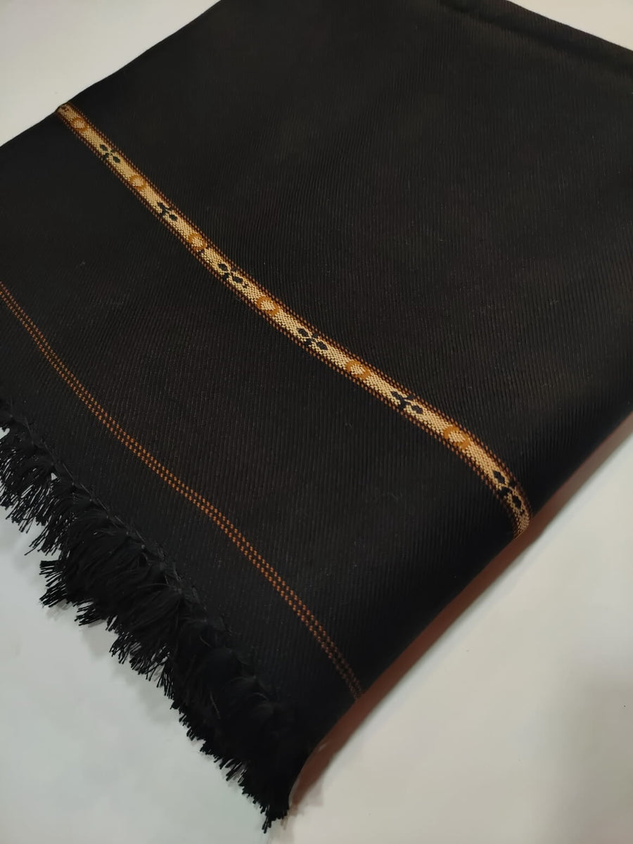 Mens Woolen Kashmira Dussa Shawl Full Size RKM014 - FaisalFabrics.pk