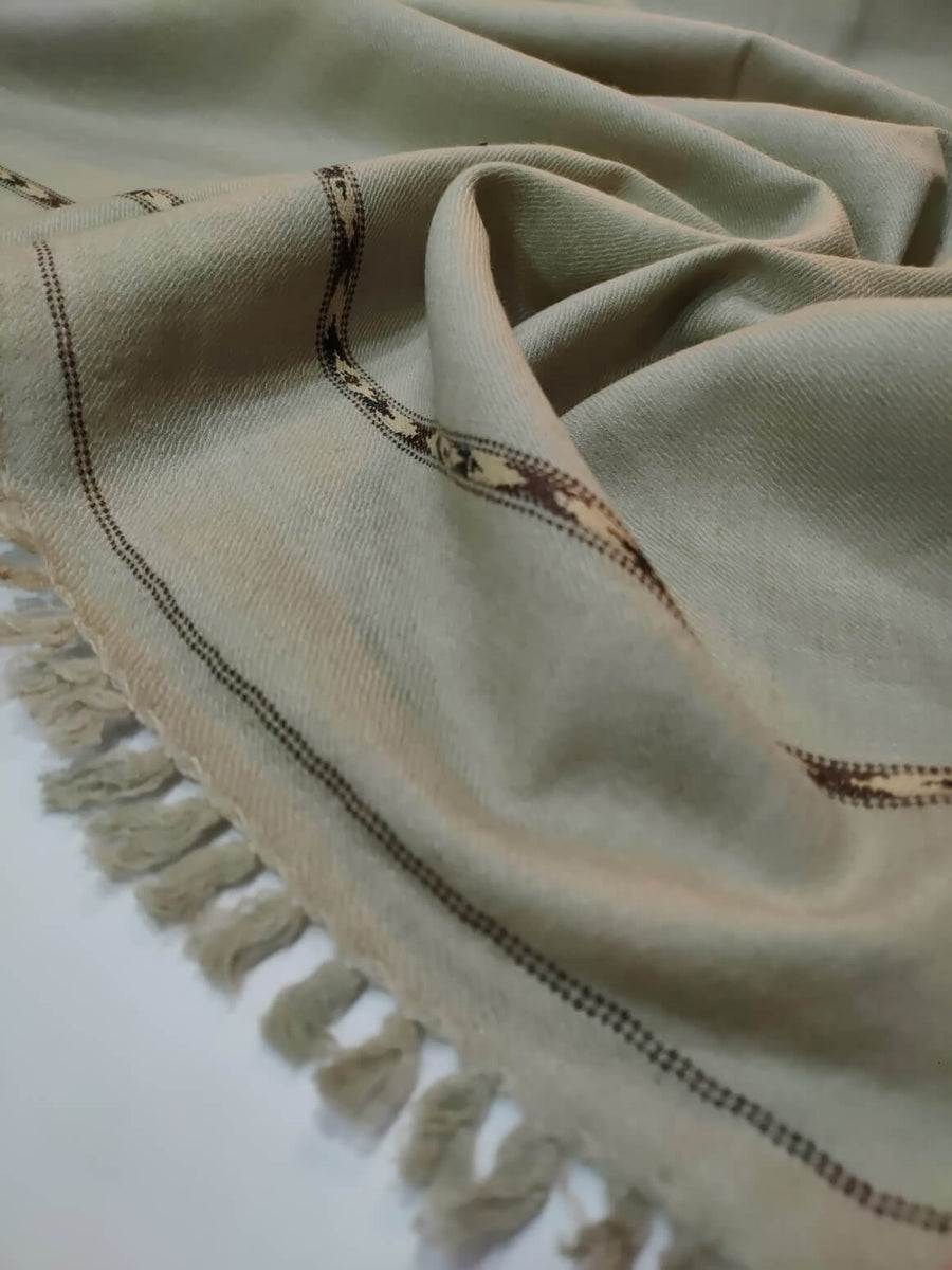 Mens Woolen Kashmira Dussa Shawl Full Size RKM018 - FaisalFabrics.pk