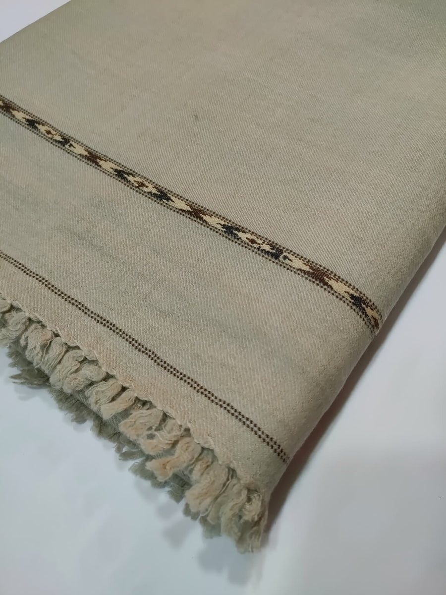 Mens Woolen Kashmira Dussa Shawl Full Size RKM018 - FaisalFabrics.pk