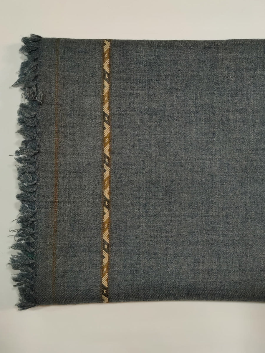Mens Woolen Kashmira Dussa Shawl Full Size RKM019 - FaisalFabrics.pk