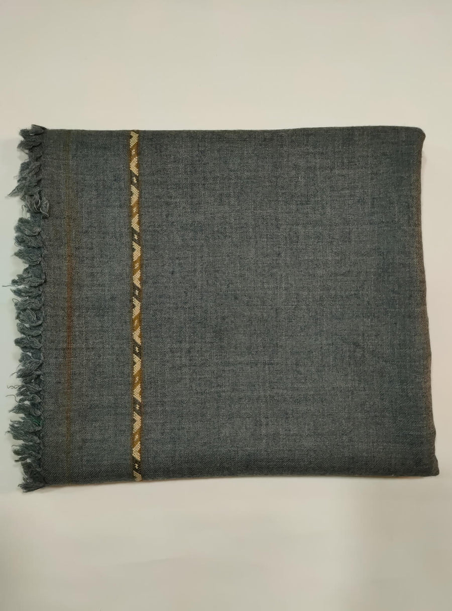 Mens Woolen Kashmira Dussa Shawl Full Size RKM019 - FaisalFabrics.pk