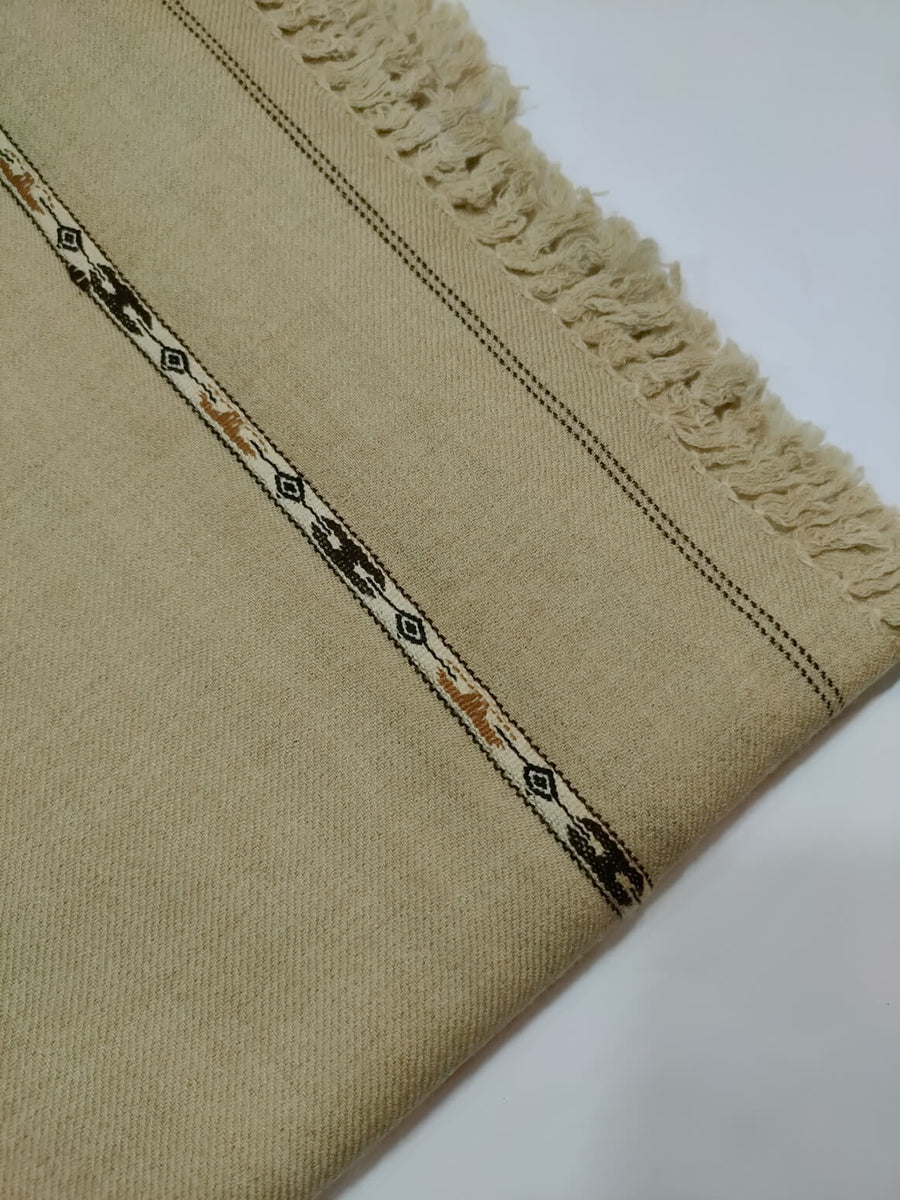 Mens Premium Woolen Dussa Shawl Full Size RKM023 - FaisalFabrics.pk
