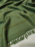 Mens Pure Pala Wool Super Fine Shawl Full Size RKM036 - FaisalFabrics.pk