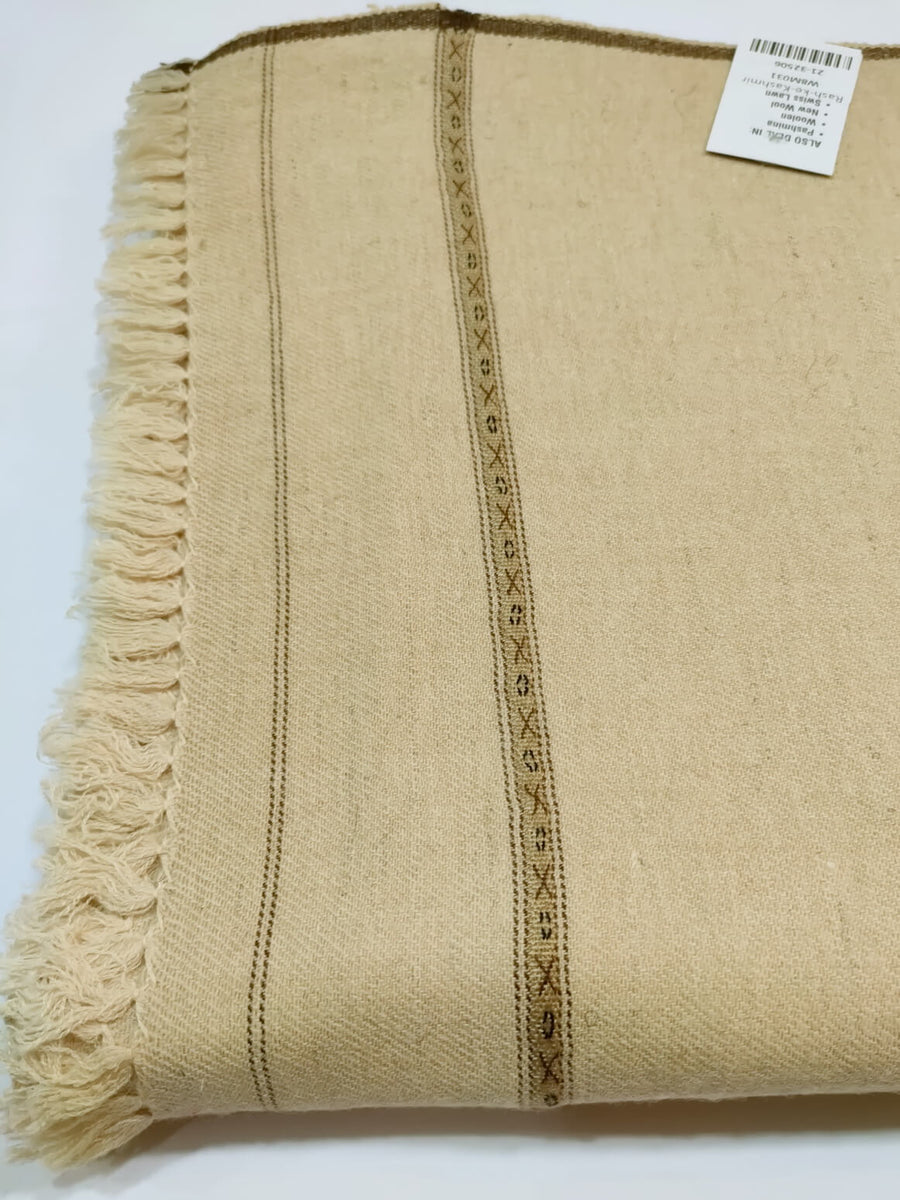Mens Angora Wool Super Fine Shawl Full Size RKM045 - FaisalFabrics.pk