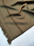 Mens Dussa Wool Super Fine Shawl Full Size RKM056 - FaisalFabrics.pk