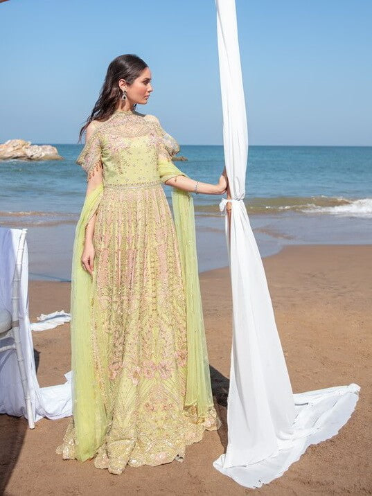 Reign Amira'a Luxury Formals Embroidered Unstitched 3PCS Suit RN-01 Diba - FaisalFabrics.pk