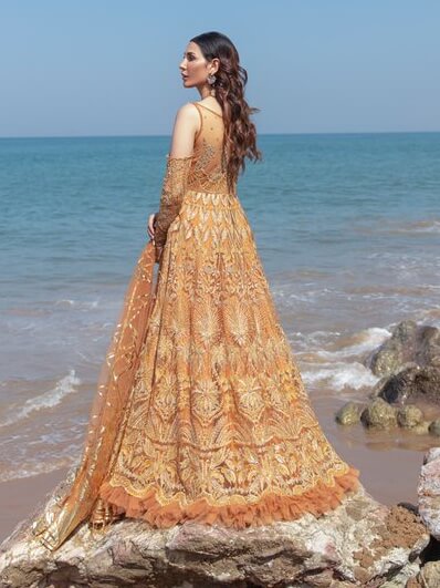 Reign Amira'a Luxury Formals Embroidered Unstitched 3PCS Suit RN-03 Zendaya - FaisalFabrics.pk