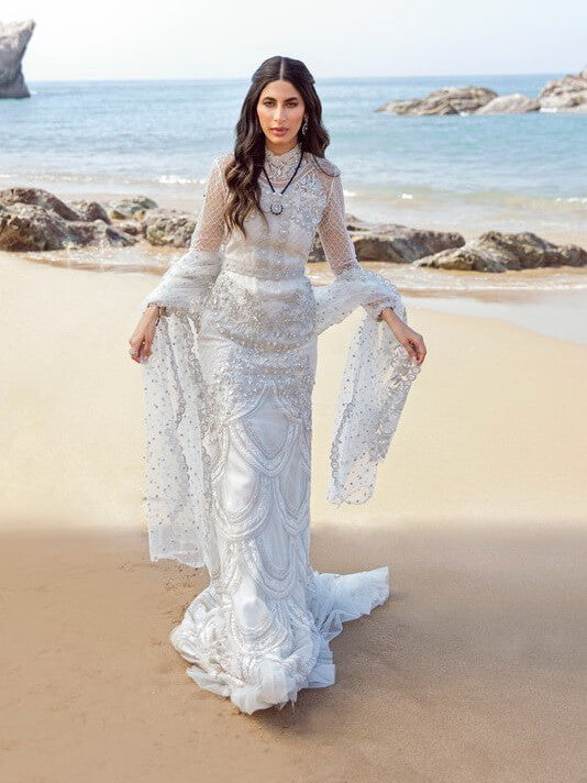 Reign Amira'a Luxury Formals Embroidered Unstitched 3PCS Suit RN-05 Zaina - FaisalFabrics.pk