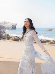 Reign Amira'a Luxury Formals Embroidered Unstitched 3PCS Suit RN-05 Zaina - FaisalFabrics.pk