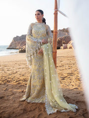 Reign Amira'a Luxury Formals Embroidered Unstitched 3PCS Suit RN-12 Zairah - FaisalFabrics.pk