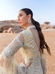 Reign Amira'a Luxury Formals Embroidered Unstitched 3PCS Suit RN-12 Zairah - FaisalFabrics.pk