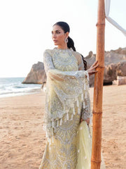 Reign Amira'a Luxury Formals Embroidered Unstitched 3PCS Suit RN-12 Zairah - FaisalFabrics.pk
