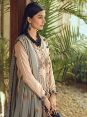 ROHEENAZ Unstitched Embroidered Linen 3Pc Suit RNZ-22-02-A KOMAL