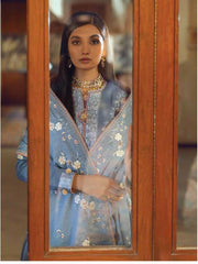 ROHEENAZ Unstitched Embroidered Khaddar 3Pc Suit RNZ-22-05-B AYMAL