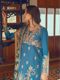 ROHEENAZ Unstitched Embroidered Linen 3Pc Suit RNZ-22-07-A KANWAL