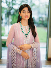 ROHEENAZ Luxury Kalidaar Chiffon Unstitched 3Pc Suit RNZ22-07 Alisha