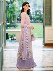 ROHEENAZ Luxury Kalidaar Chiffon Unstitched 3Pc Suit RNZ22-07 Alisha