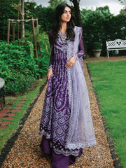 ROHEENAZ Luxury Kalidaar Chiffon Unstitched 3Pc Suit RNZ22-08 Amaya