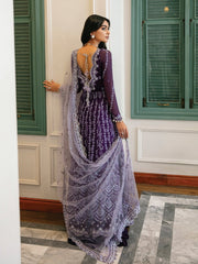 ROHEENAZ Luxury Kalidaar Chiffon Unstitched 3Pc Suit RNZ22-08 Amaya