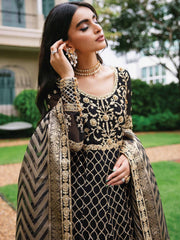 ROHEENAZ Luxury Kalidaar Chiffon Unstitched 3Pc Suit RNZ22-09 Leena