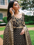 ROHEENAZ Luxury Kalidaar Chiffon Unstitched 3Pc Suit RNZ22-09 Leena