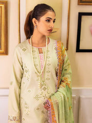 Roheenaz Tabeer Embroidered Lawn Unstitched 3 Piece Suit RNZ23-02-B