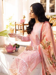 Roheenaz Tabeer Embroidered Lawn Unstitched 3 Piece Suit RNZ23-05-B