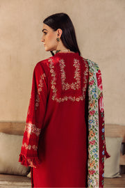 Saira Rizwan Embroidered Luxury Lawn Unstitched 3Pc Suit ROISE SR-05