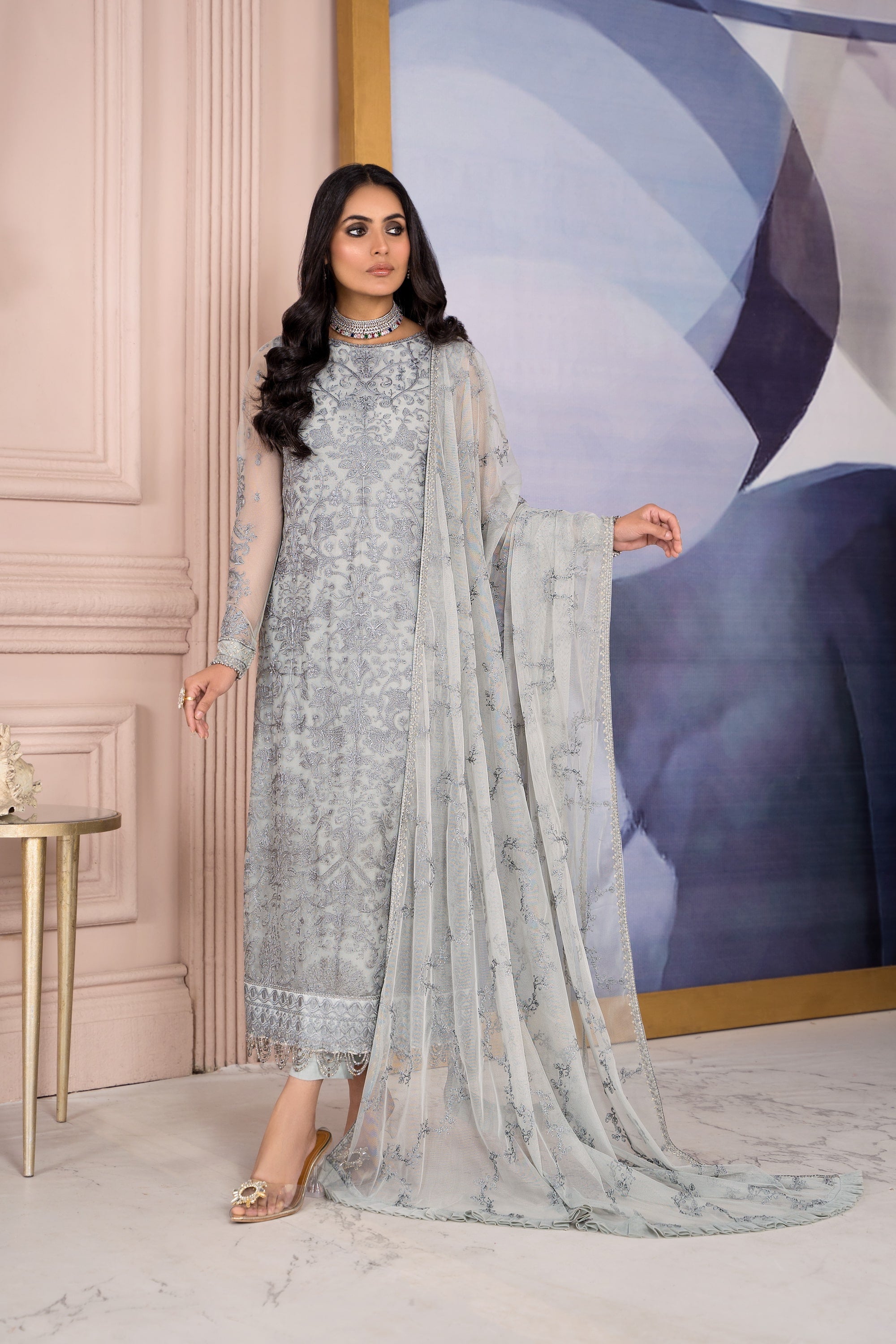 Aggregate more than 226 grey suit for girls latest