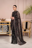 Afreen by Zarif Unstitched Luxury Formal 3 Piece Suit ZA-03 BLACK AFFAIR