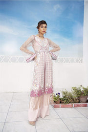 DAHAB by Sumaria’s Couture Festive Unstitched 3Pc Suit D-01 Rosa