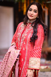 Rang Rasiya by Fahad Hussyan Heritage Collection 3Pc Suit - RAJWARAA - FaisalFabrics.pk
