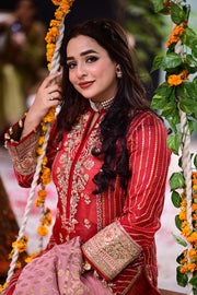 Rang Rasiya by Fahad Hussyan Heritage Collection 3Pc Suit - RAJWARAA - FaisalFabrics.pk