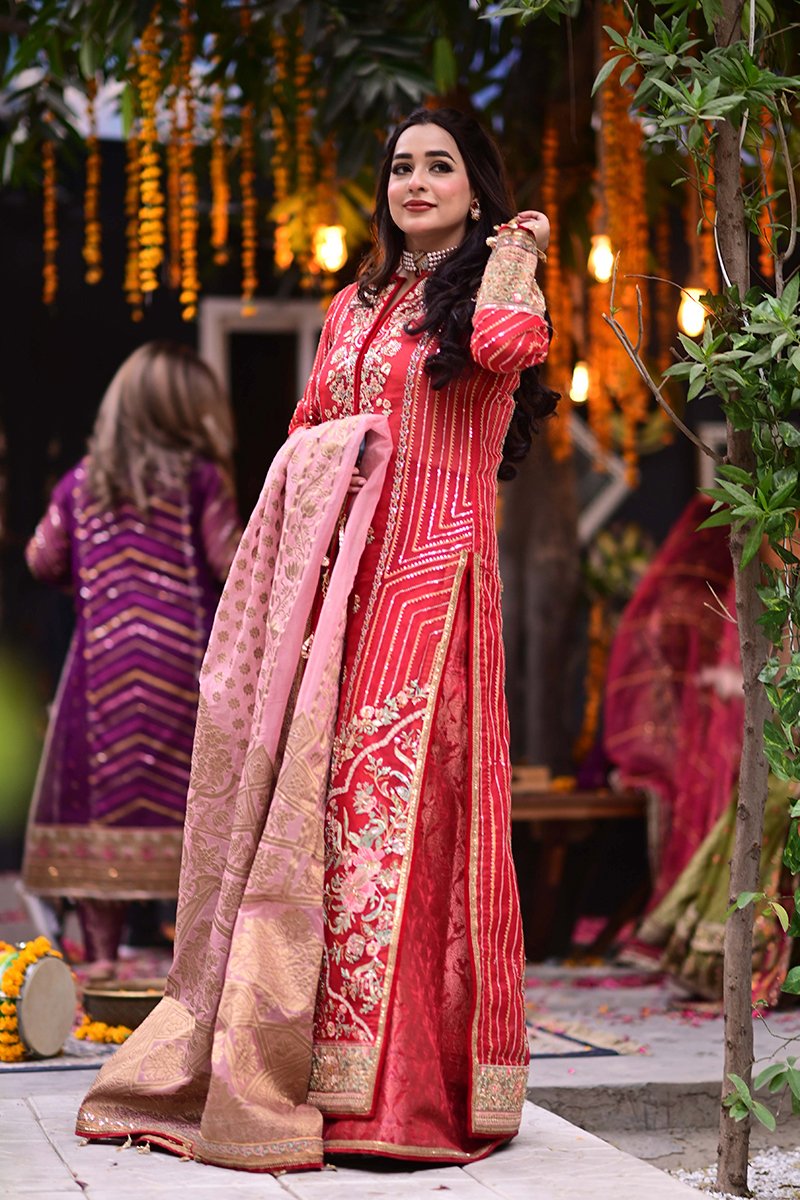 Rang Rasiya by Fahad Hussyan Heritage Collection 3Pc Suit - RAJWARAA - FaisalFabrics.pk