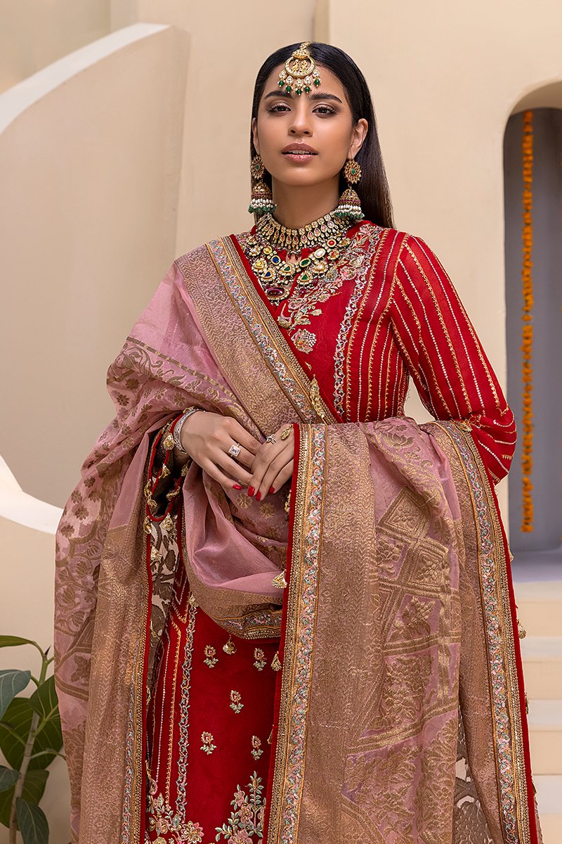 Rang Rasiya by Fahad Hussyan Heritage Collection 3Pc Suit - RAJWARAA - FaisalFabrics.pk