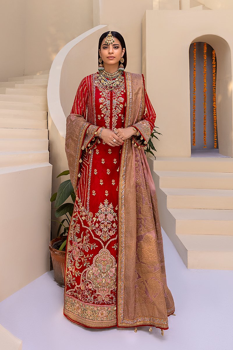 Rang Rasiya by Fahad Hussyan Heritage Collection 3Pc Suit - RAJWARAA - FaisalFabrics.pk