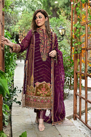Rang Rasiya by Fahad Hussyan Heritage Collection 3Pc Suit - NAVRAAT - FaisalFabrics.pk