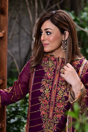 Rang Rasiya by Fahad Hussyan Heritage Collection 3Pc Suit - NAVRAAT - FaisalFabrics.pk