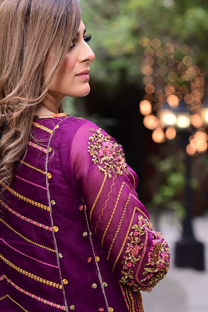 Rang Rasiya by Fahad Hussyan Heritage Collection 3Pc Suit - NAVRAAT - FaisalFabrics.pk