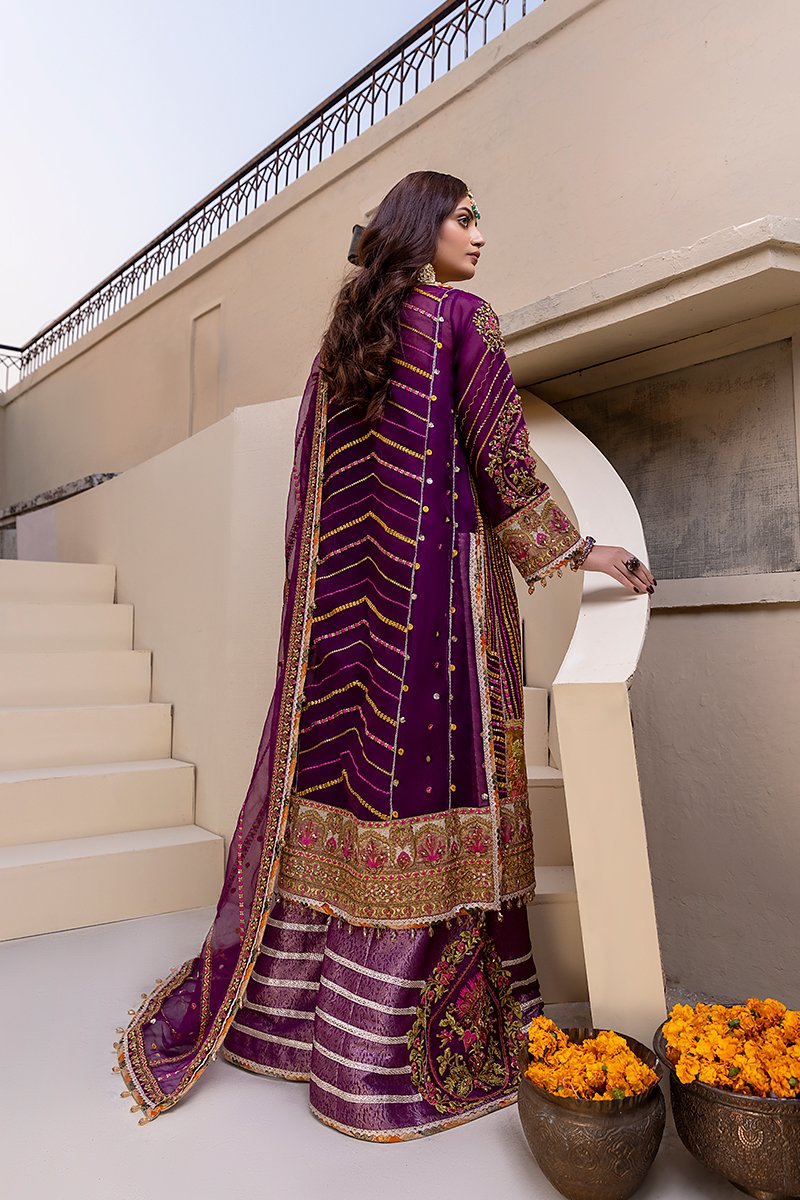 Rang Rasiya by Fahad Hussyan Heritage Collection 3Pc Suit - NAVRAAT - FaisalFabrics.pk