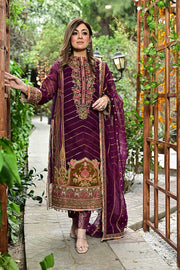 Rang Rasiya by Fahad Hussyan Heritage Collection 3Pc Suit - NAVRAAT - FaisalFabrics.pk