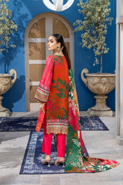 Rang Rasiya Mahi Cotail Linen Embroidered 3pc Suit RR-MH-CL-21-D7 - FaisalFabrics.pk