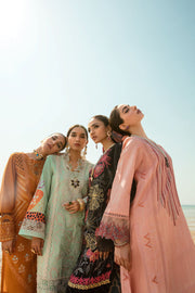 Rang Rasiya Florence Embroidered Lawn Unstitched 3Pc Suit D-04 Camellia