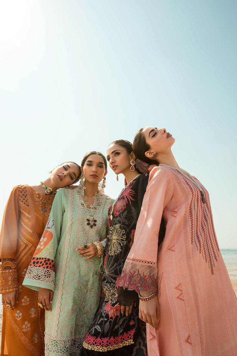 Rang Rasiya Florence Embroidered Lawn Unstitched 3Pc Suit D-04 Camellia