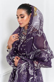 Rang Rasiya Ritzier Wedding Formals Unstitched 3Pc Suit - UMBER