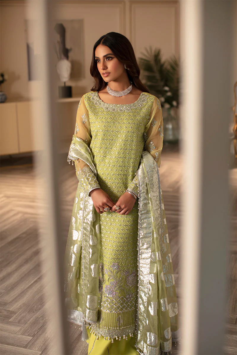 Rang Rasiya Ritzier Wedding Formals Unstitched 3Pc Suit - DILNUR