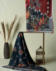 SIFA Unstitched Printed Roll Fabric Lawn - (RS-24) DARKNESS PRIDE