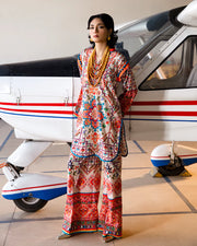 Maria Osama Khan Retro Ready to Wear 2 Piece Suit - FUSION