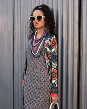 Maria Osama Khan Retro Ready to Wear 2 Piece Suit - BELLE